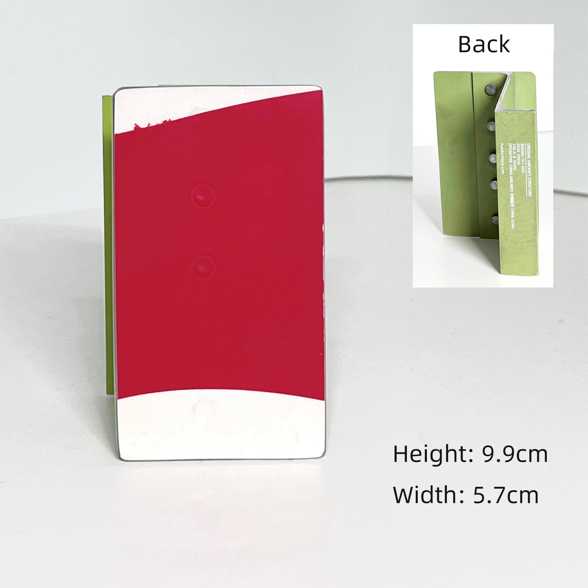 China Airlines Boeing 747 plane aviation tag skin cut