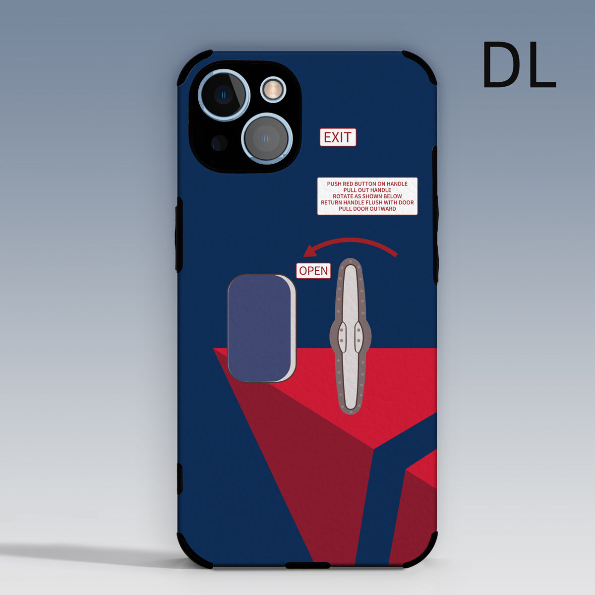 Delta Airlines DL Boeing 747 Phone Case aviation gift pilot iPhone Apple Samsung Android