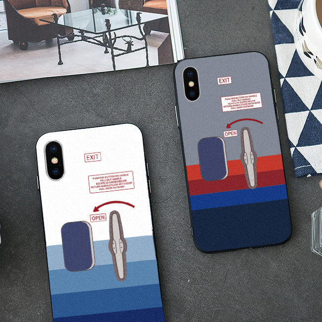 United Airlines Boeing 747 style phone case. Best gift for aviation lovers , pilot and crew.