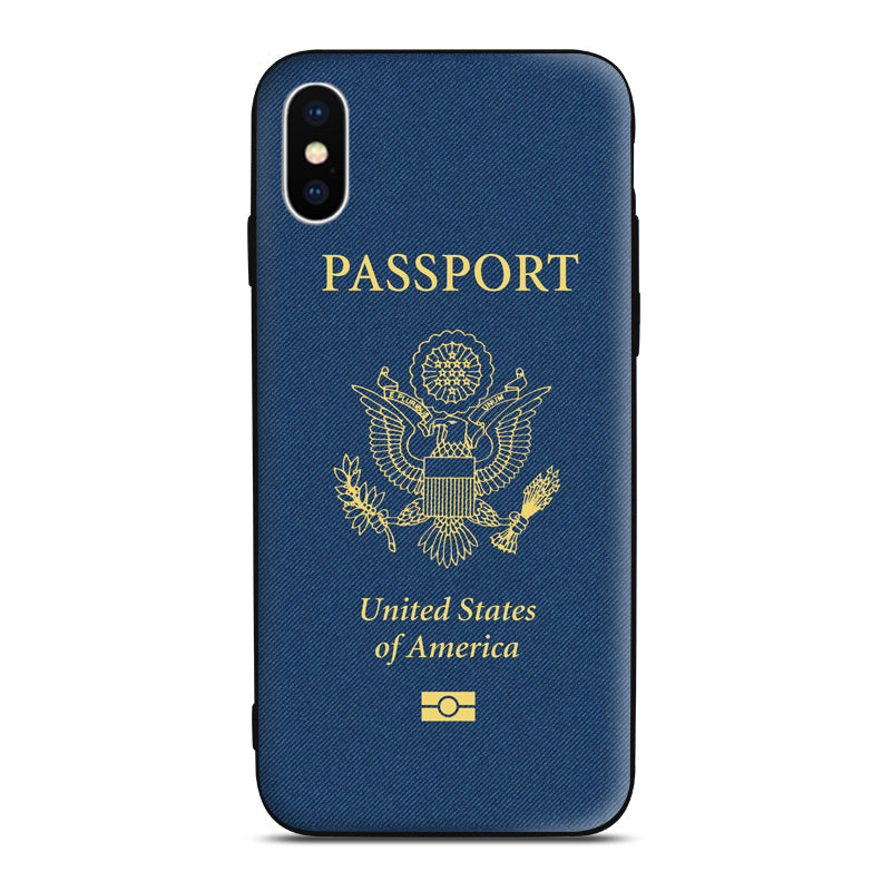 United States Passport Phone Case iphone Android traveler gift pilot