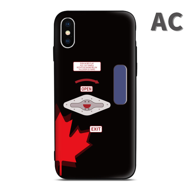 Air Canada Airlines AC Boeing 787 Phone Case aviation gift pilot iPhone Andriod Huawei Samsung Xiaomi Apple