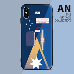 Ansett Australia Boeing 747 heritage color phone case aviation gift avgeeks Apple iphone huawei Samsung Xiaomi pilot crew gift