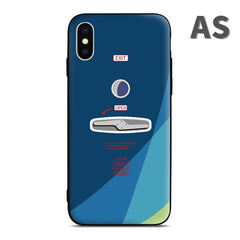 Alaska Airlines AS Airbus Boeing Phone Case aviation gift pilot iPhone Andriod Apple Samsung Huawei