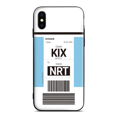 Plane Baggage Ticket (Single Color) Customizable Phone Case