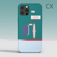 Cathay Pacific Airlines CX Boeing 747 Phone Case aviation gift pilot iPhone Apple Huawei XIaomi Redmi Samsung