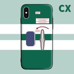 Cathay Pacific Boeing 747 Aircraft Exit Phone Case | Lettuce Sandwich