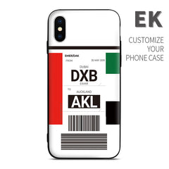 EK Emirates Airlines color Baggage Ticket design perfect for aviation geeks crew pilot apple iphone huawei samsung xiaomi