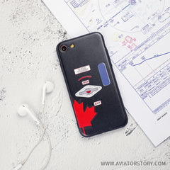 Air Canada Boeing Phone Case aviation gift pilot iPhone Andriod Apple Samsung Huawei