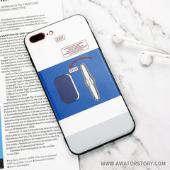Pan Am Boeing 747 Door Style Phone Case runway phone case airline pilot gift iphone apple samsung android huawei