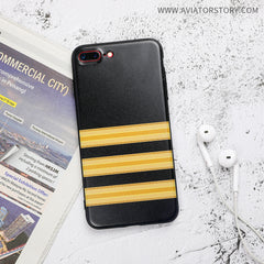 Pilot Stripes Phone Case aviation gift pilot iPhone Andriod Apple Samsung Huawei