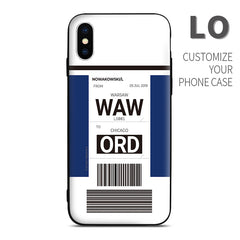 LOT Polish LO color Baggage Ticket design perfect for aviation geeks crew pilot apple iphone huawei samsung xiaomi