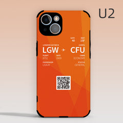 EasyJet Boarding Pass Phone Case design perfect for aviation geeks crew pilot apple iphone huawei samsung xiaomi