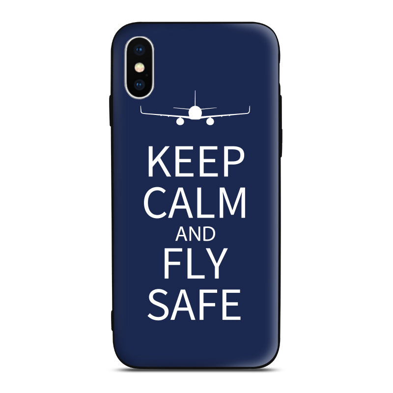Stary Clam and Fly Safe Carry On Phone Case iphone Android traveler gift pilot