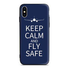 Stary Clam and Fly Safe Carry On Phone Case iphone Android traveler gift pilot