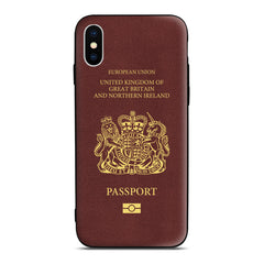 United Kingdom Passport Phone Case iphone Android traveler gift pilot