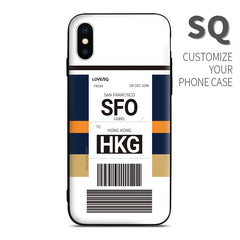 SQ Singapore Airlines Baggage Ticket dual color design perfect for aviation geeks crew pilot apple iphone huawei samsung xiaomi
