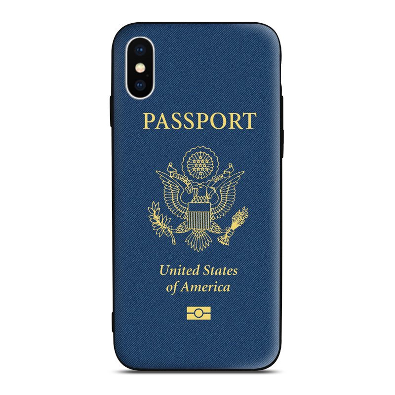 United States Passport Phone Case iphone Android traveler gift pilot 