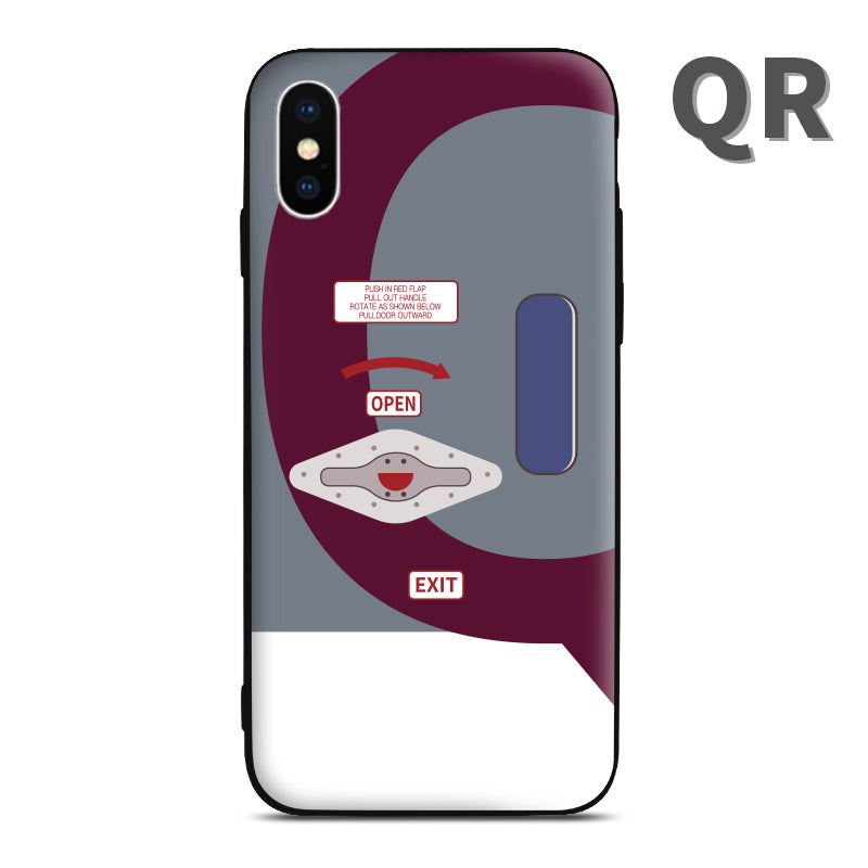 QR Aircraft Door Style Phone Case