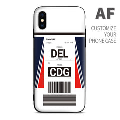 AF Air France color Baggage Ticket design perfect for aviation geeks crew pilot apple iphone huawei samsung xiaomi