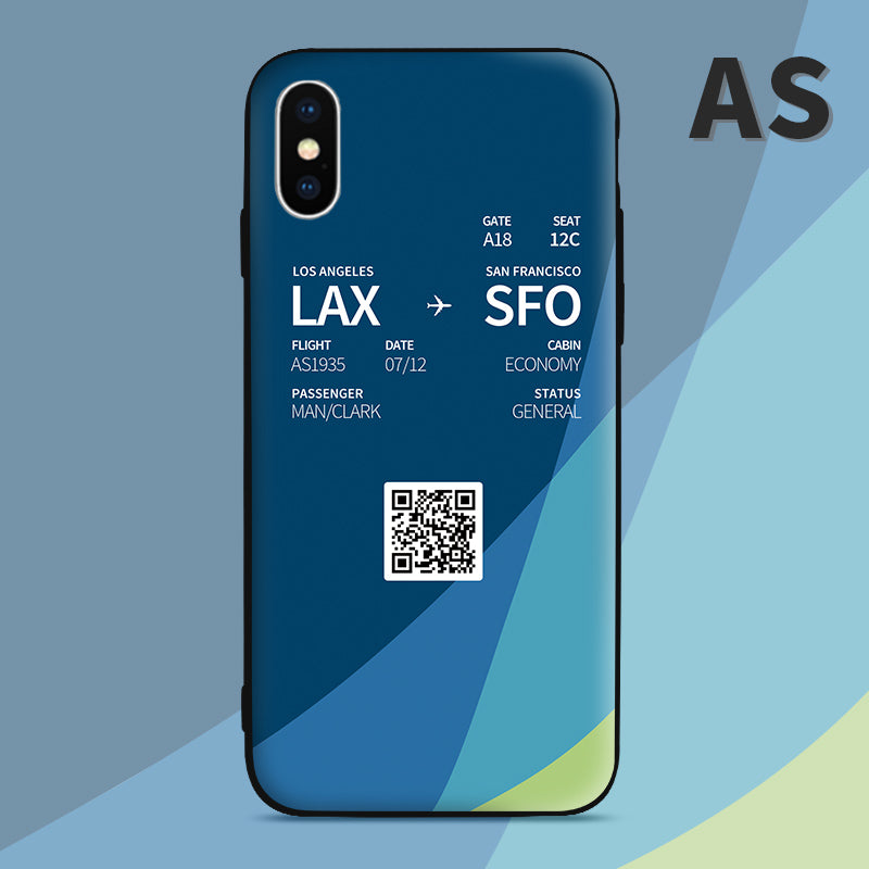 Personalized Phone Case Alaska Airlines AS apple iphone huawei xiaomi andriod