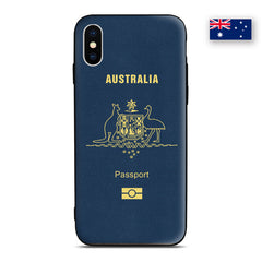 Australia Passport Phone Case iphone Android traveler gift pilot Apple Samsung Xiaomi Huawei