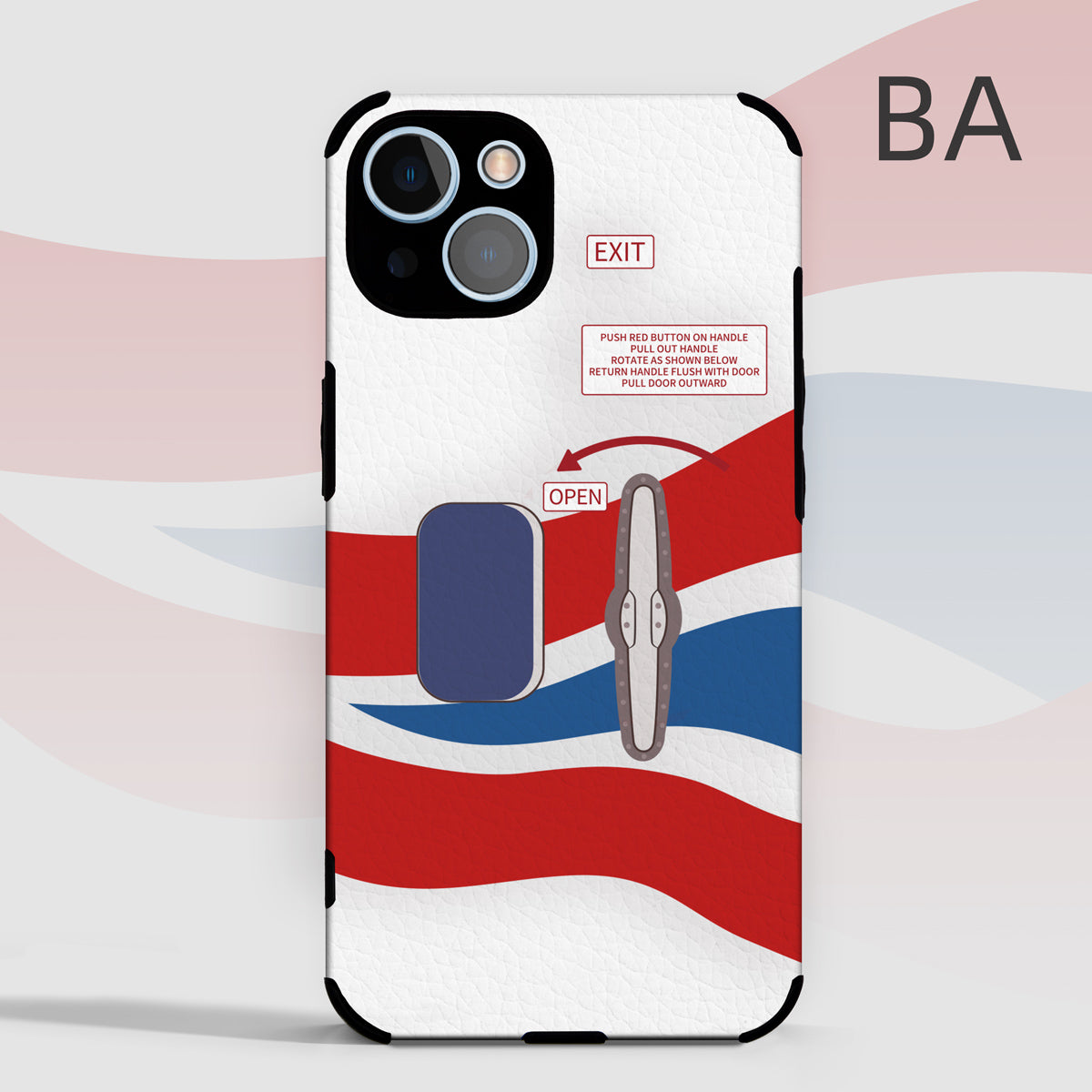 British Airways Boeing 747 BA phone case Apple Huawei XIaomi Android Samsung Redmi OnePlus perfect gift for pilot crew avgeeks aviation