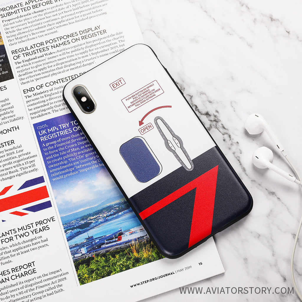 British Airways BA Boeing 747 Phone Case aviation gift pilot iphone apple samsung huawei
