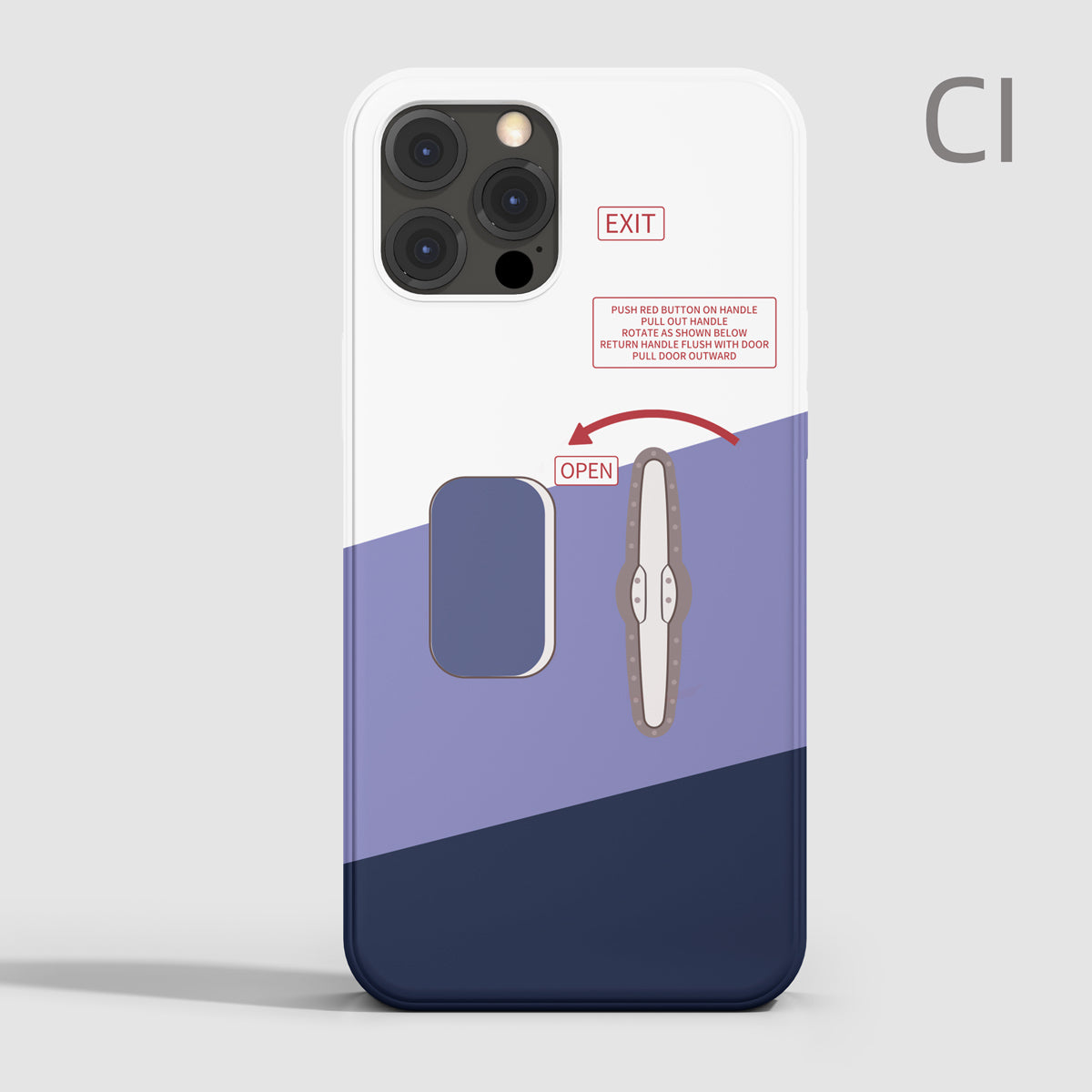 China Airlines CI Boeing 747 Phone Case aviation gift pilot iphone apple samsung xiaomi huawei oneplus redmi