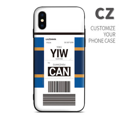 China Southern CZ color Baggage Ticket design perfect for aviation geeks crew pilot apple iphone huawei samsung xiaomi