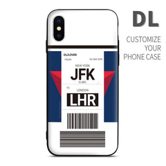 DL Delta Airlines Baggage Ticket dual color design perfect for aviation geeks crew pilot apple iphone huawei samsung xiaomi