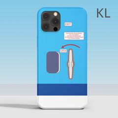 Aviation phone case KLM Royal Dutch Airlines KL Boeing 747 gift pilot iPhone Android apple samsung huawei xiaomi crew flight