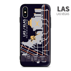 Las Vegas LAS Airport Diagram Phone Case Aviation gift crew airline pilot iphone avgeek apple samsung huawei xiaomi iPhone