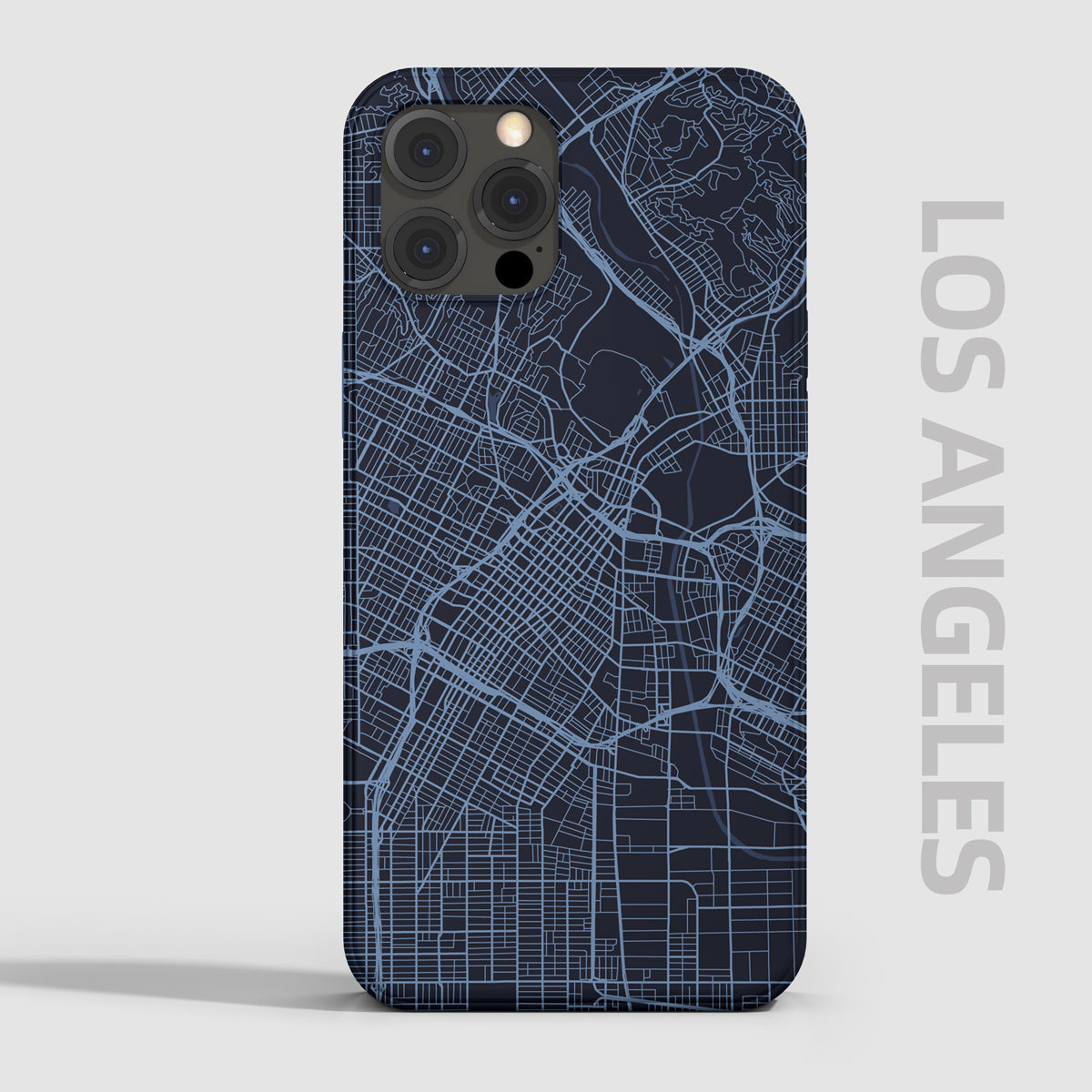 Los Angeles California United States Phone Case city map landscape. Apple Huawei XIiaomi iPhone Android Samsung