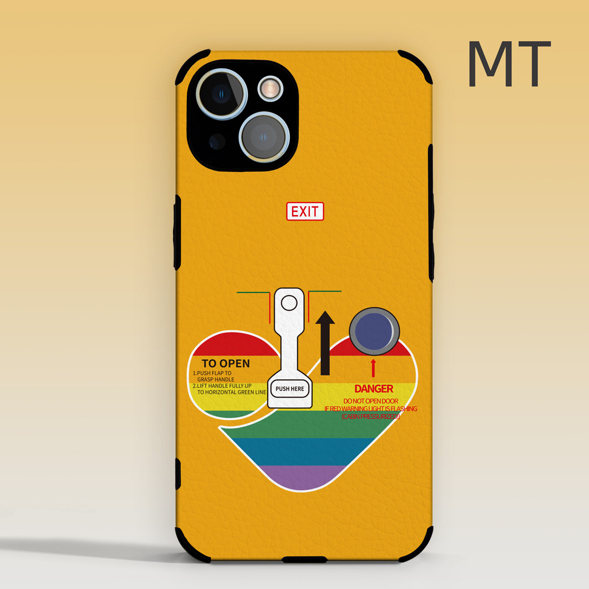 Thomas Cook UK aviation phone case pilot crew gay pride rainbow heart livery apple huawei xiaomi iphone android