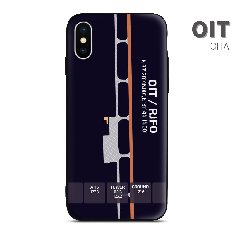 OITA Airport Diagram Phone Case Aviation gift crew airline pilot iphone avgeek apple samsung huawei xiaomi iPhone