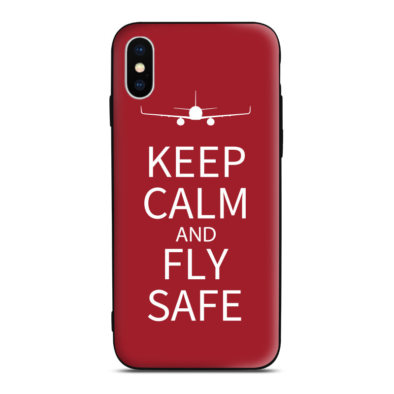 Keep Calm and Fly Safe Phone Case