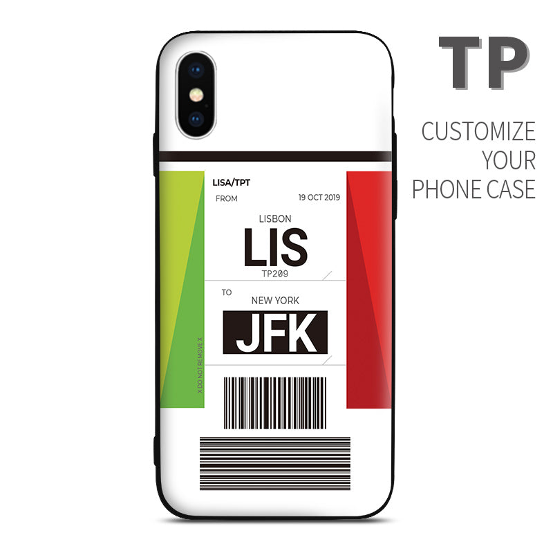 TAP Portugal TP color Baggage Ticket design perfect for aviation geeks crew pilot apple iphone huawei samsung xiaomi