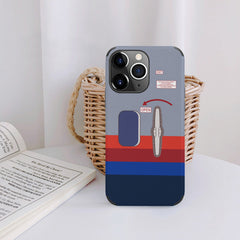 United Airlines Boeing 747 Aircraft Exit Phone Case. Best gift for UA pilot crew and travel lover. iPhone 14 13 12 11 pro max xs Huawei Xiaomi Samsung Android Apple