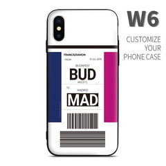 W6 Wizz Air color Baggage Ticket design perfect for aviation geeks crew pilot apple iphone huawei samsung xiaomi