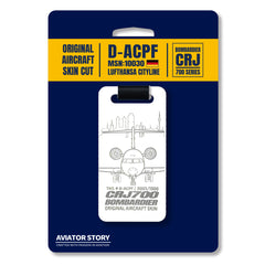 Lufthansa Bombardier CRJ700 Plane Skin Tag D-ACPF