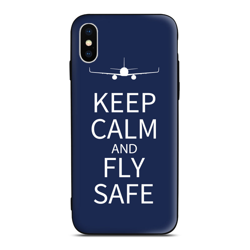Stary Clam and Fly Safe Carry On Phone Case iphone Android traveler gift pilot 